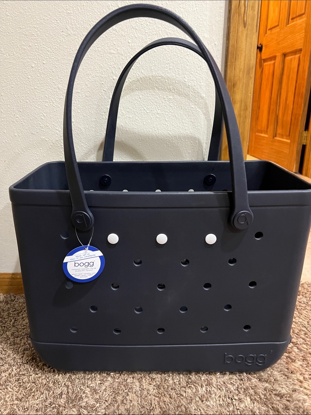 NWT Bogg Navy Blue Big Hauls large tote